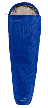 Śpiwór syntetyczny Easy Camp Cosmos (190 cm) - blue  Lewy Zamek