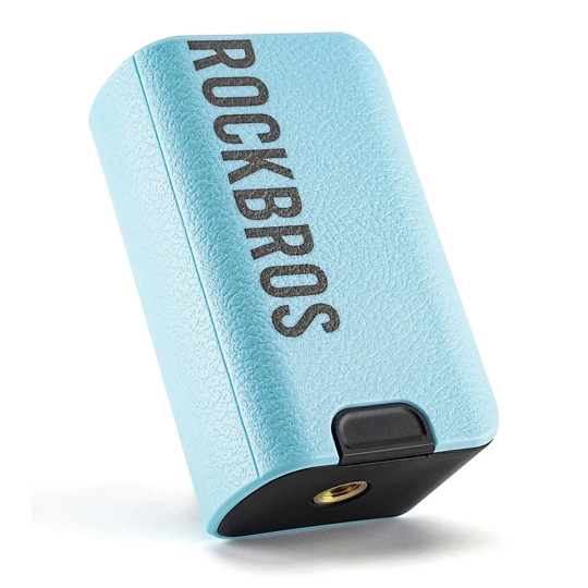 Pompka elektryczna Rockbros 42520006001 z cyfrowym wyświetlaczem do piłek, balonów - niebieska