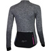 Koszulka długi rękaw Rogelli BENICE czarno-szara-różowa