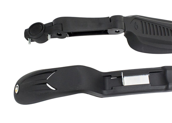 Błotniki RAPTOR SDE 24" 26" 28 komplet szybki montaż czarne