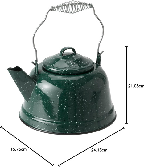 Emaliowany czajnik GSI TEA KETTLE - Zielony 1,2L