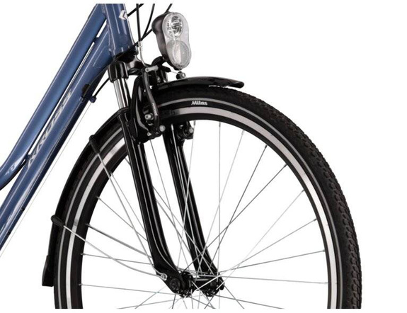 Rower Kross TRANS 2.0 DM niebieski biały połysk damski