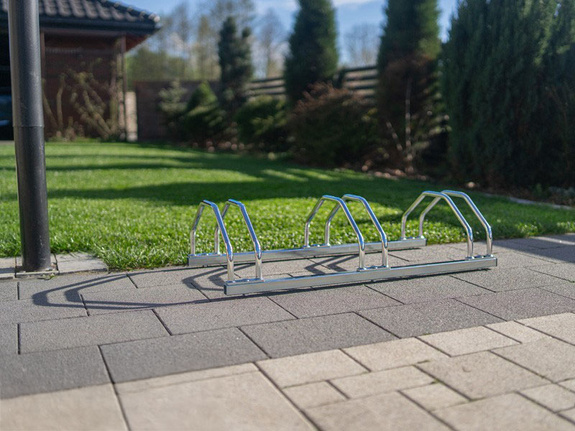 Stojak na rowery ECHO 3 na 3 rowery ocynkowany