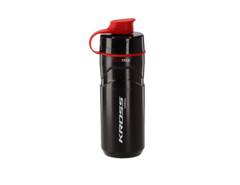 Bidon Kross Esker THERMAL 500ml czarno-czerwony - Powystawowy
