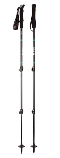 Kije trekkingowe Kohla Track Pole - black/florida keys