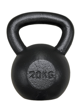 Hantla Kettlebell 20,28 kg żeliwna 1szt