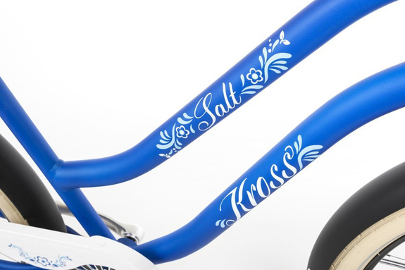 Rower Kross Salt 17" niebiesko-biały 2015