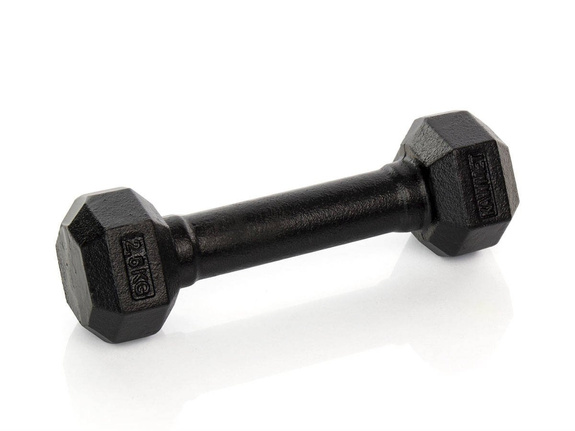 Kawmet Hantla heksagonalna żeliwna 2,5kg