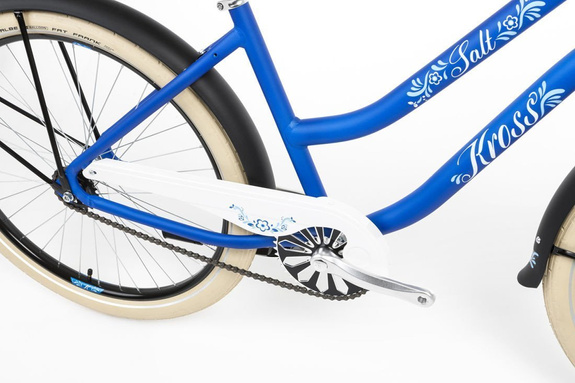 Rower Kross Salt 17" niebiesko-biały 2015