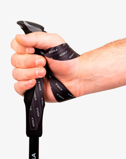 Kije trekkingowe Kohla Track Pole - black/florida keys