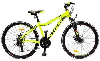 Rower Storm MTB 27,5" SHARK 1.0 2x Disc popielaty