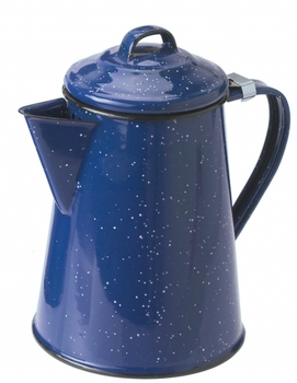 Emaliowany imbryk Dzbanek GSI COFFEE POT 6 CUP - BLUE 1,2L