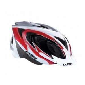 Kask mtb LAZER 2 X3M czerwono-biało-czarny 57-61 cm