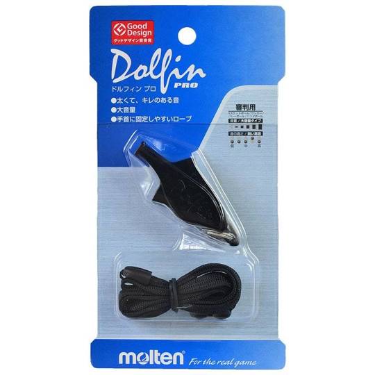 Gwizdek MOLTEN DELFIN PRO WDFPBK czarny