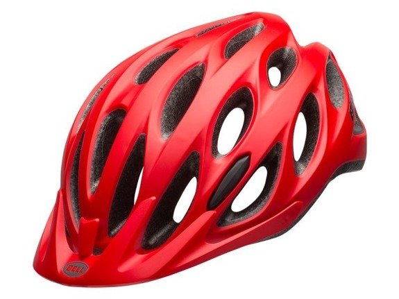 Kask mtb BELL TRACKER matowy czerwony