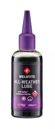 Olej do łańcucha WELDTITE TF2 PERFORMANCE TEFLON ALL WEATHER (warunki suche i mokre) 100ml 