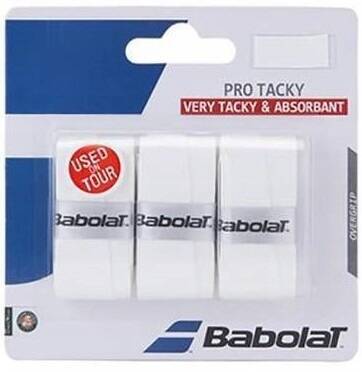 Owijka Babolat Pro Tacky biały 3szt 140602