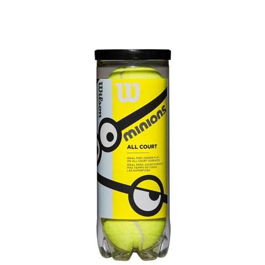 Piłki do tenisa ziemnego Wilson Minions Stage 1 tball yellow WR8202501001 3szt