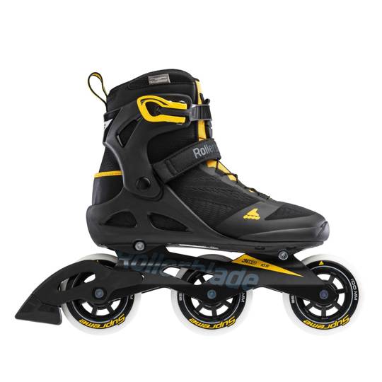 Rolki Rollerblade Macroblade 100 3WD 07100200S25 black/yellow 270 