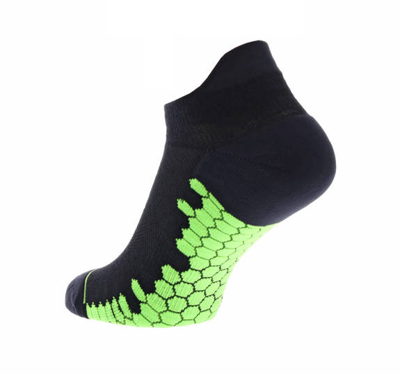 Skarpety inov-8 Trailfly Ultra Sock Low - 2 pary - Czarno/Zielone