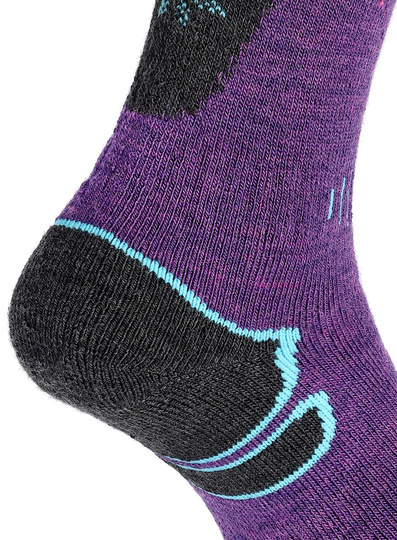 Skarpety narciarskie Bridgedale Ski Midweight+ Merino P - dk purple