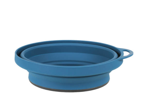 Składana miska LIFEVENTURE / SILICONE ELLIPSE FLEXIBOWL NAVY BLUE