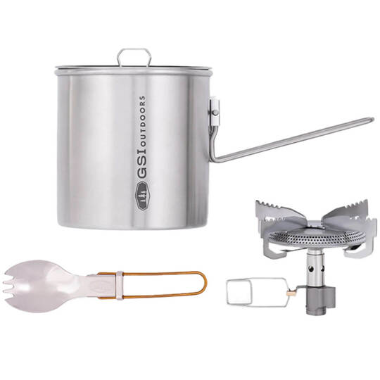 Zestaw turystyczny GSI OUTDOORS GLACIER STAINLESS EXPLORER SET