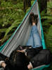 Hamak rowerowy ENO SingleNest Hammock - grey/chartreuse